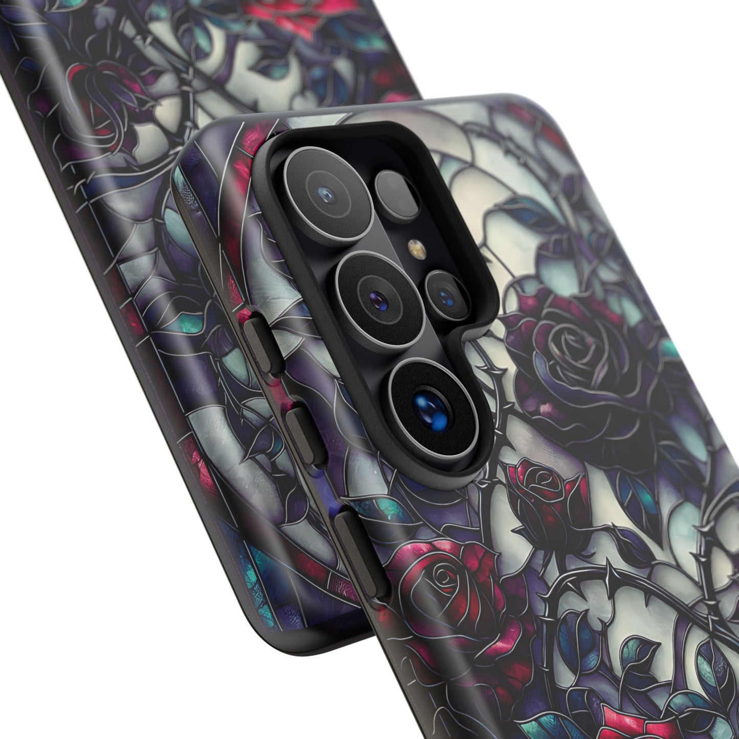 Cathedral Night Roses - Personalized Phone Case