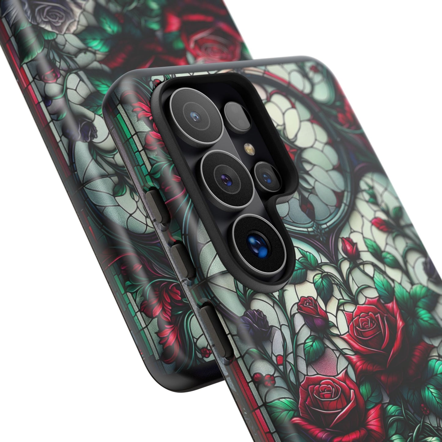 Cathedral Dawn Roses - Personalized Phone Case