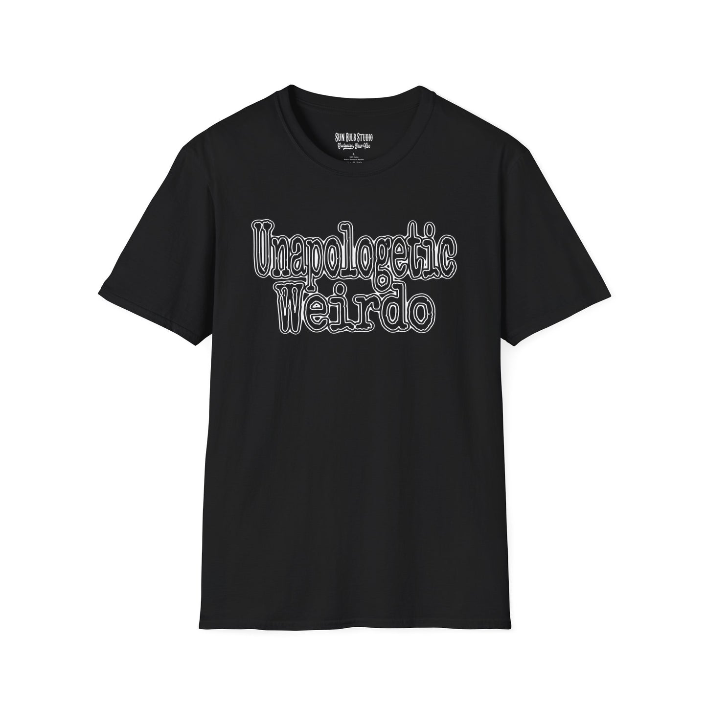 Unapologetic Weirdo T-Shirt | Unisex Softstyle Tee for Quirky Souls