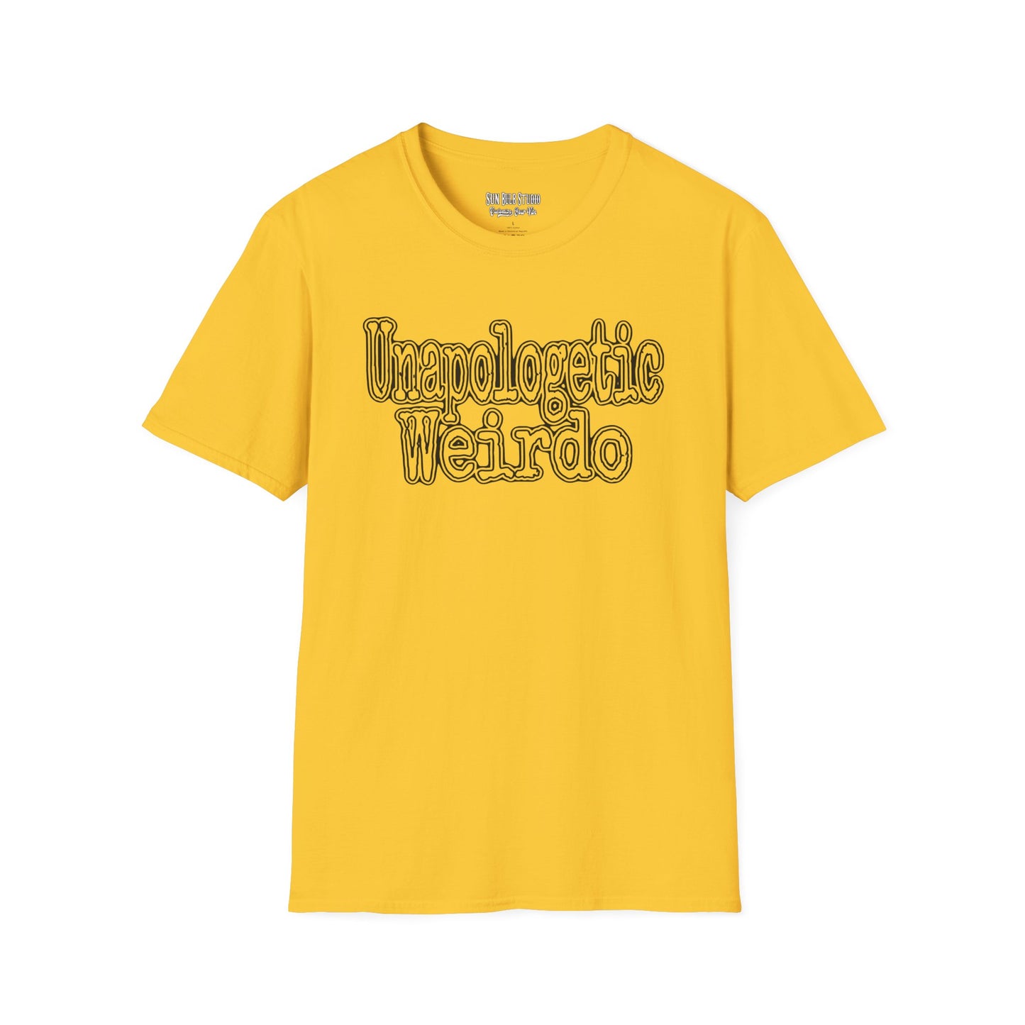 Unapologetic Weirdo T-Shirt | Unisex Softstyle Tee for Quirky Souls