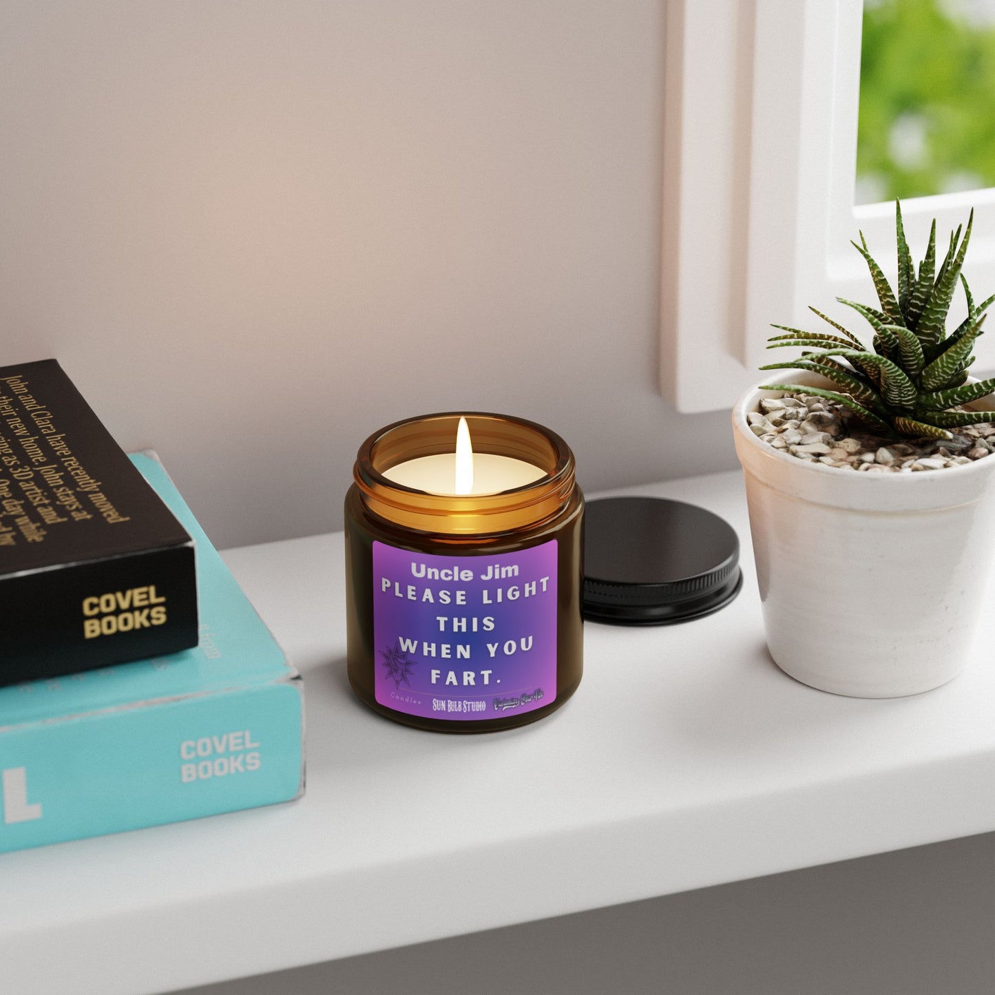 Customize Your Vibe™ Personalized Candle – Light This When You Fart