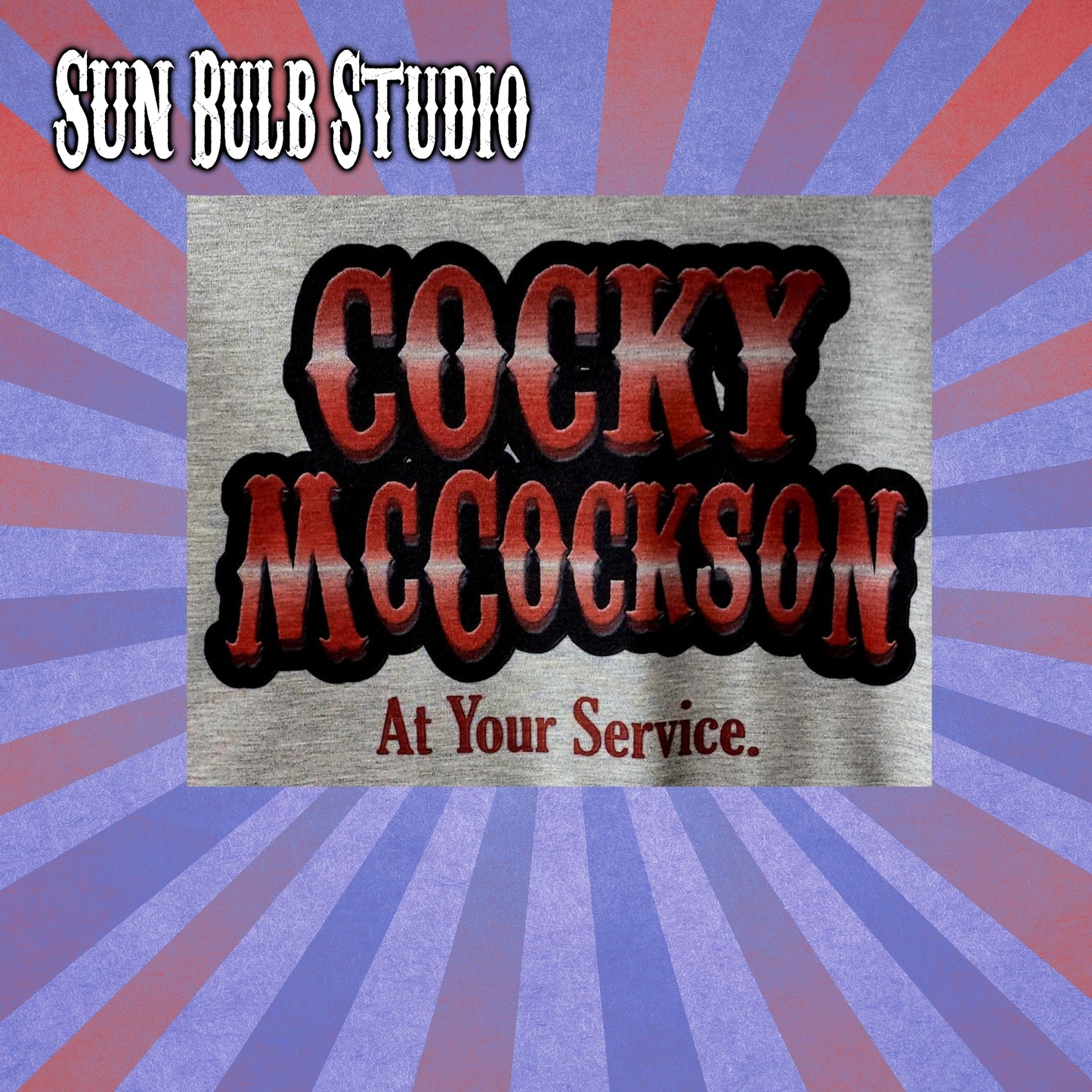 Cocky McCockson - Short Sleeve T-Shirt