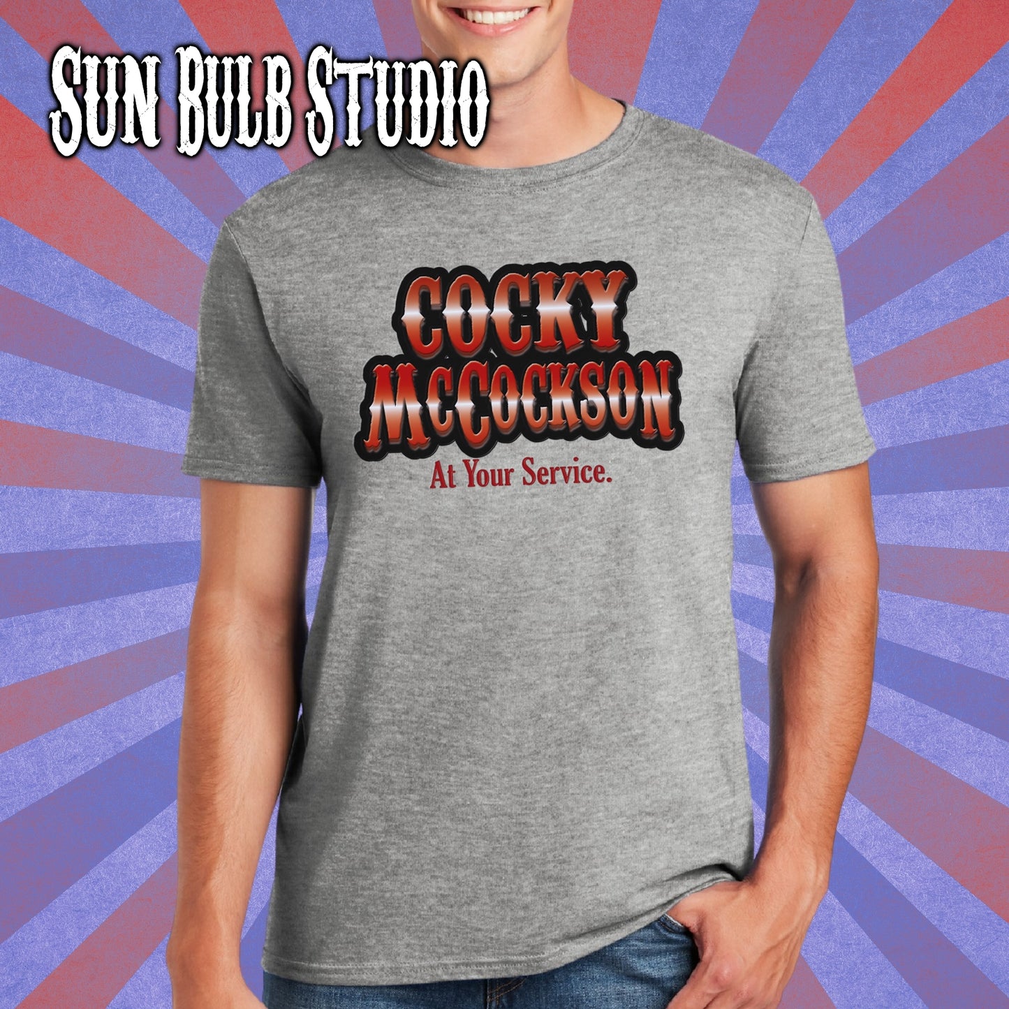 Cocky McCockson - Short Sleeve T-Shirt