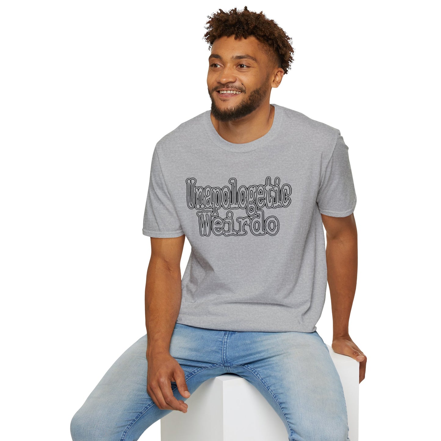 Unapologetic Weirdo T-Shirt | Unisex Softstyle Tee for Quirky Souls