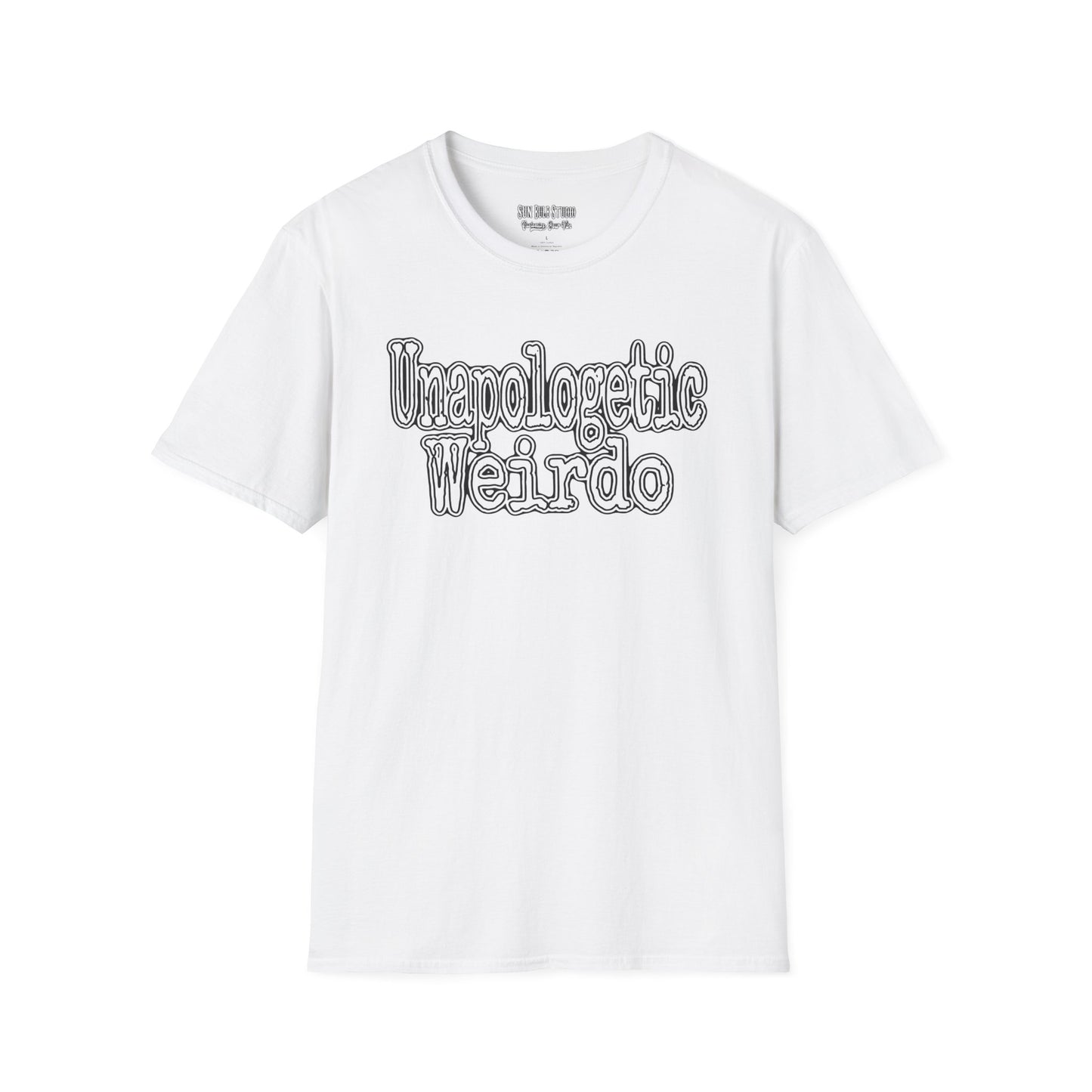 Unapologetic Weirdo T-Shirt | Unisex Softstyle Tee for Quirky Souls