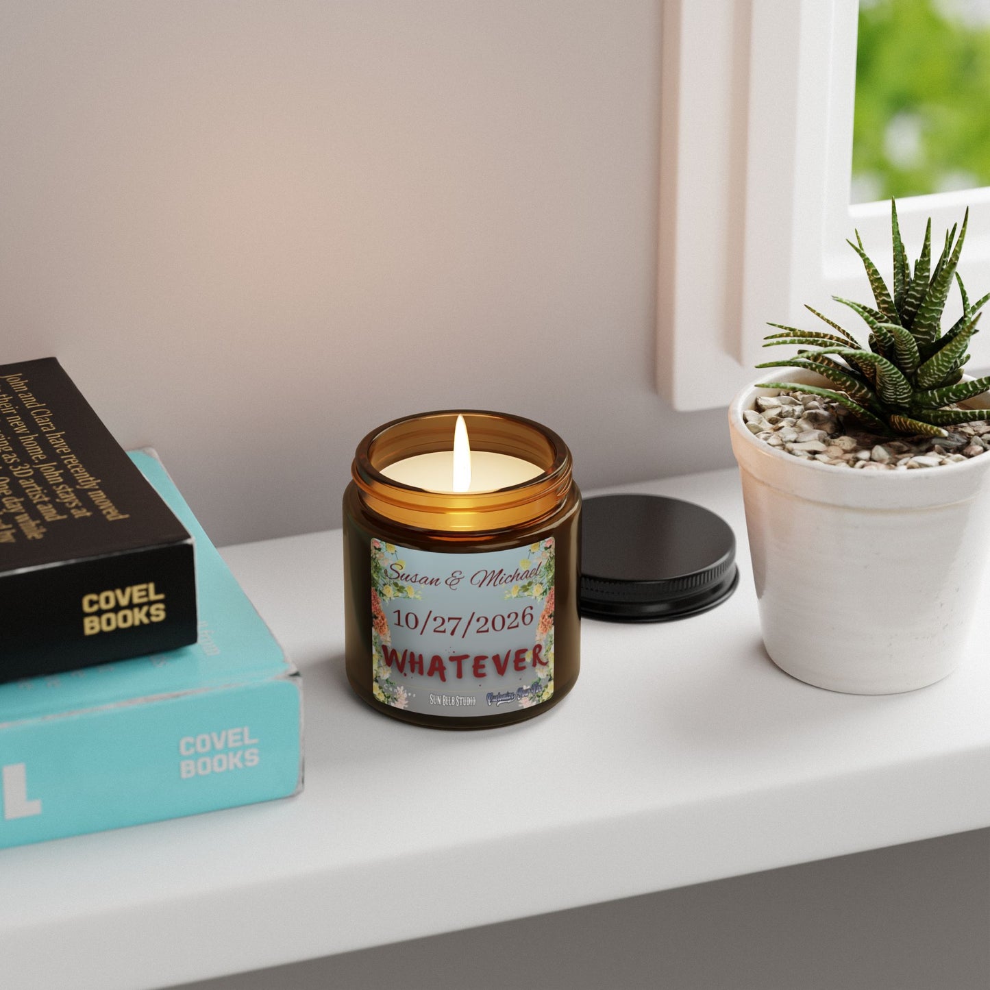 Customize Your Vibe™ Personalized Candle – Wedding Whatever