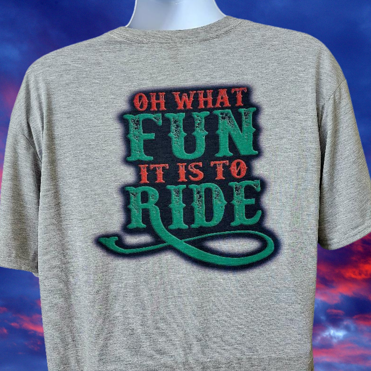 Red Sleigh Toy Run-short sleeve T shirt