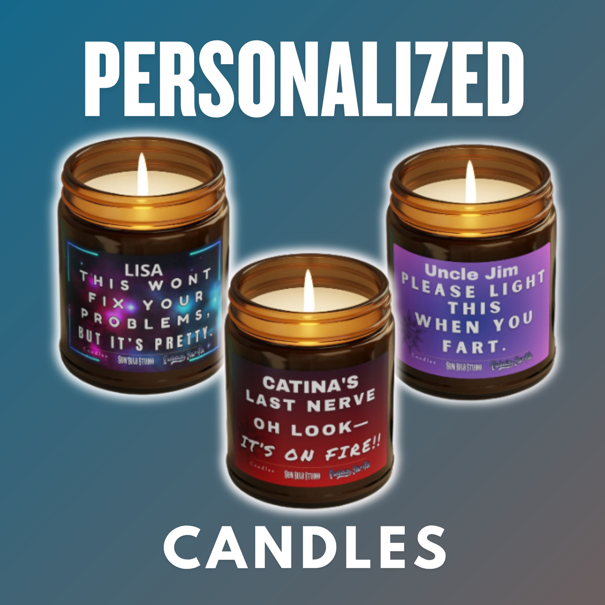 Personalized Candles
