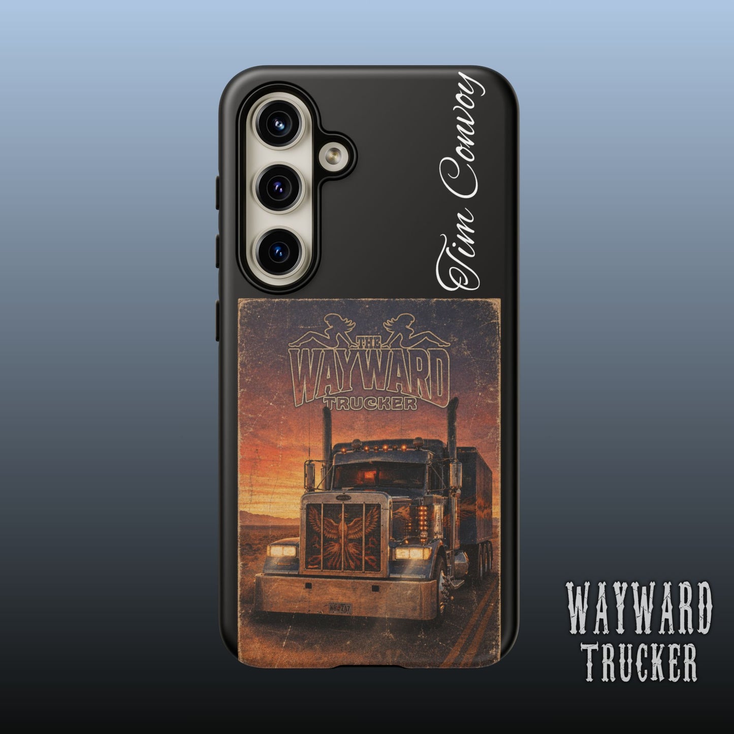 The Wayward Trucker™ Vintage Edition— Personalized Phone Case