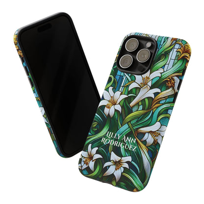 Cathedral Lilies - Personalized Phone Case