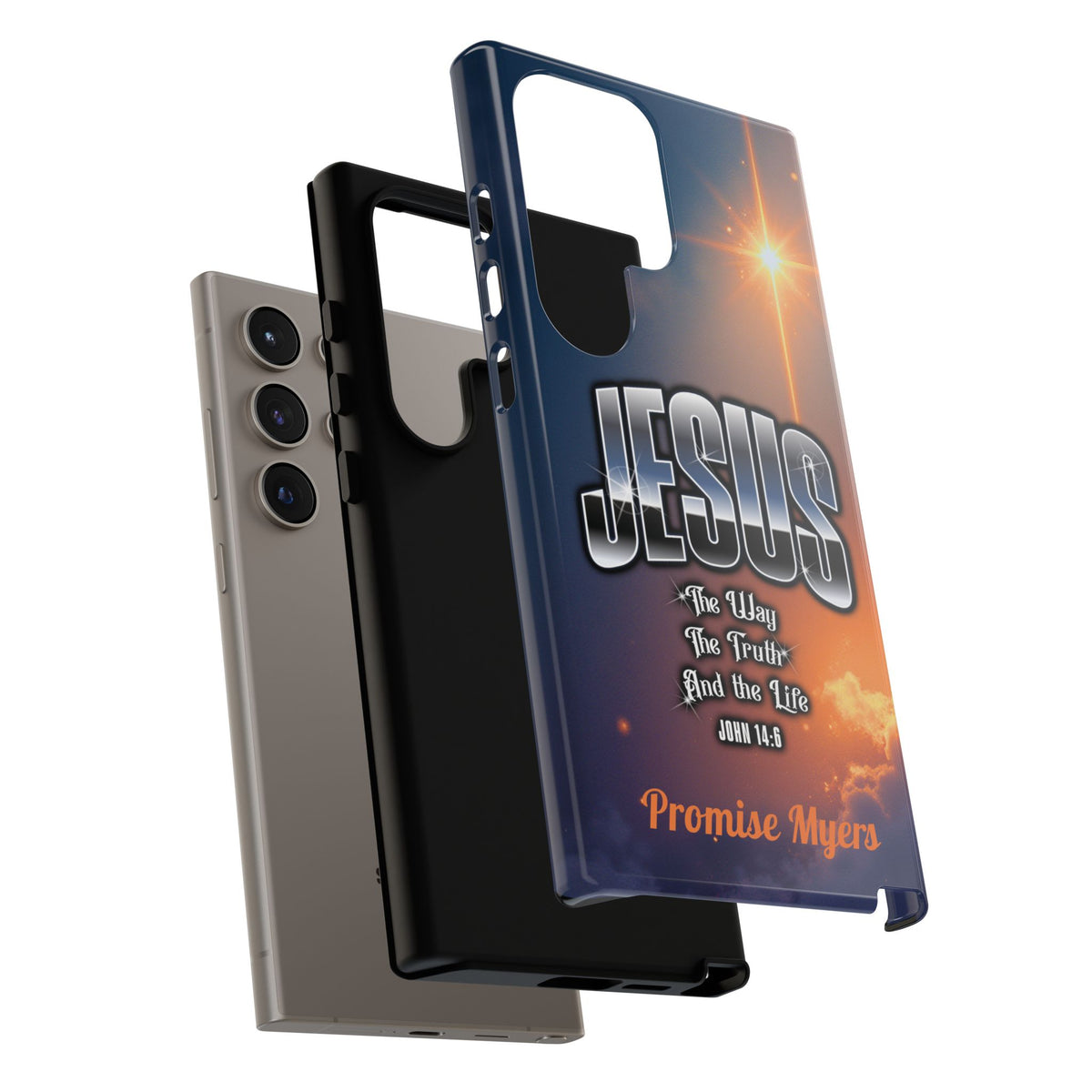 Jesus — The Way, The Truth & The Life — Personalized Phone Case