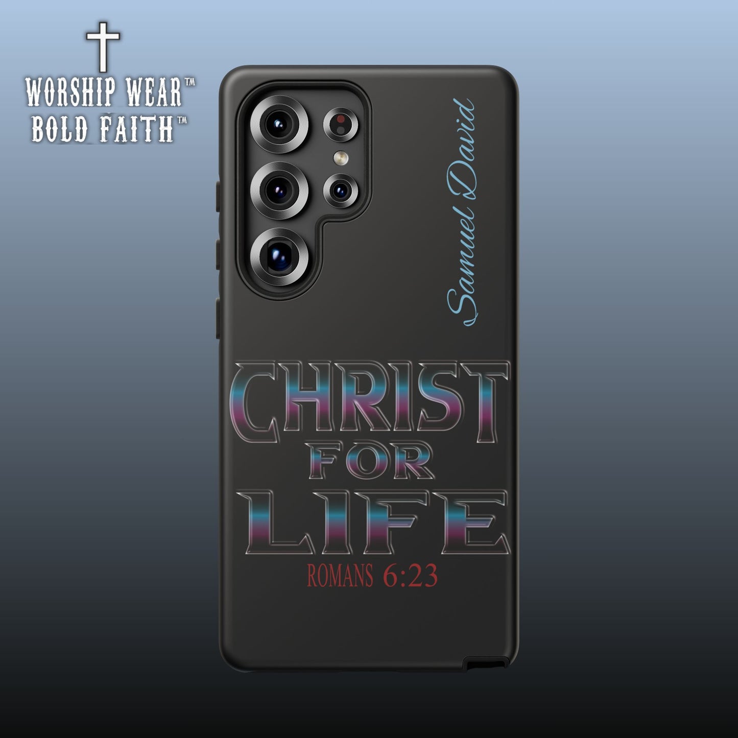 Christ for Life— Personalized Phone Case