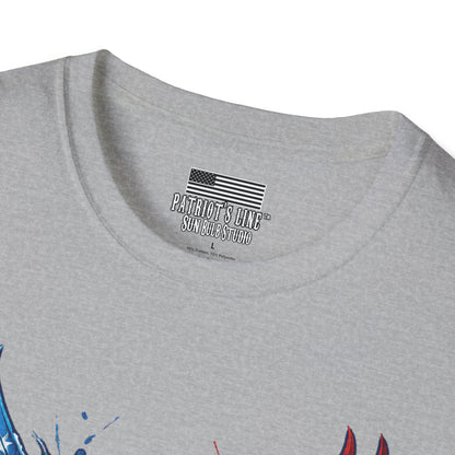 USA Eagle Wings Patriotic T-Shirt | Vintage Americana Graphic Tee