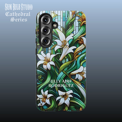Cathedral Lilies - Personalized Phone Case