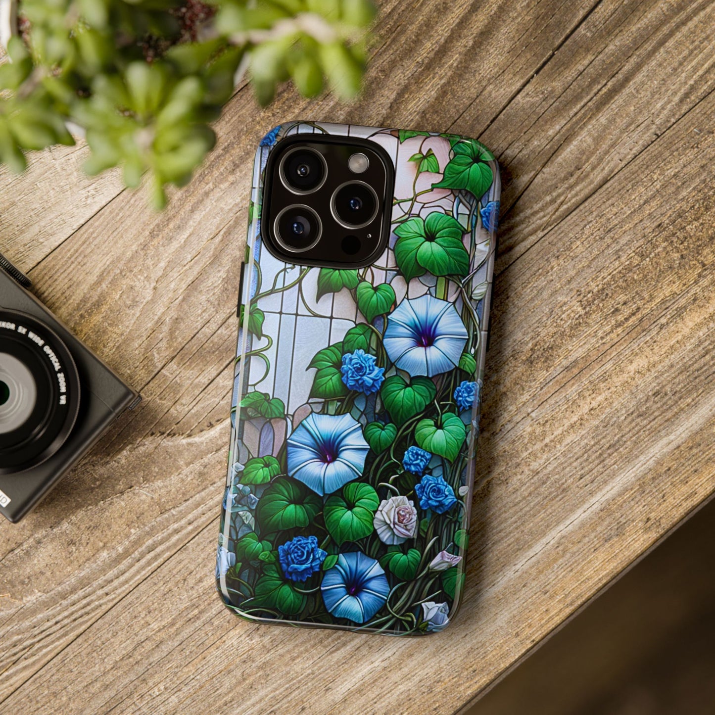 Cathedral Morning Glories – Phone Case