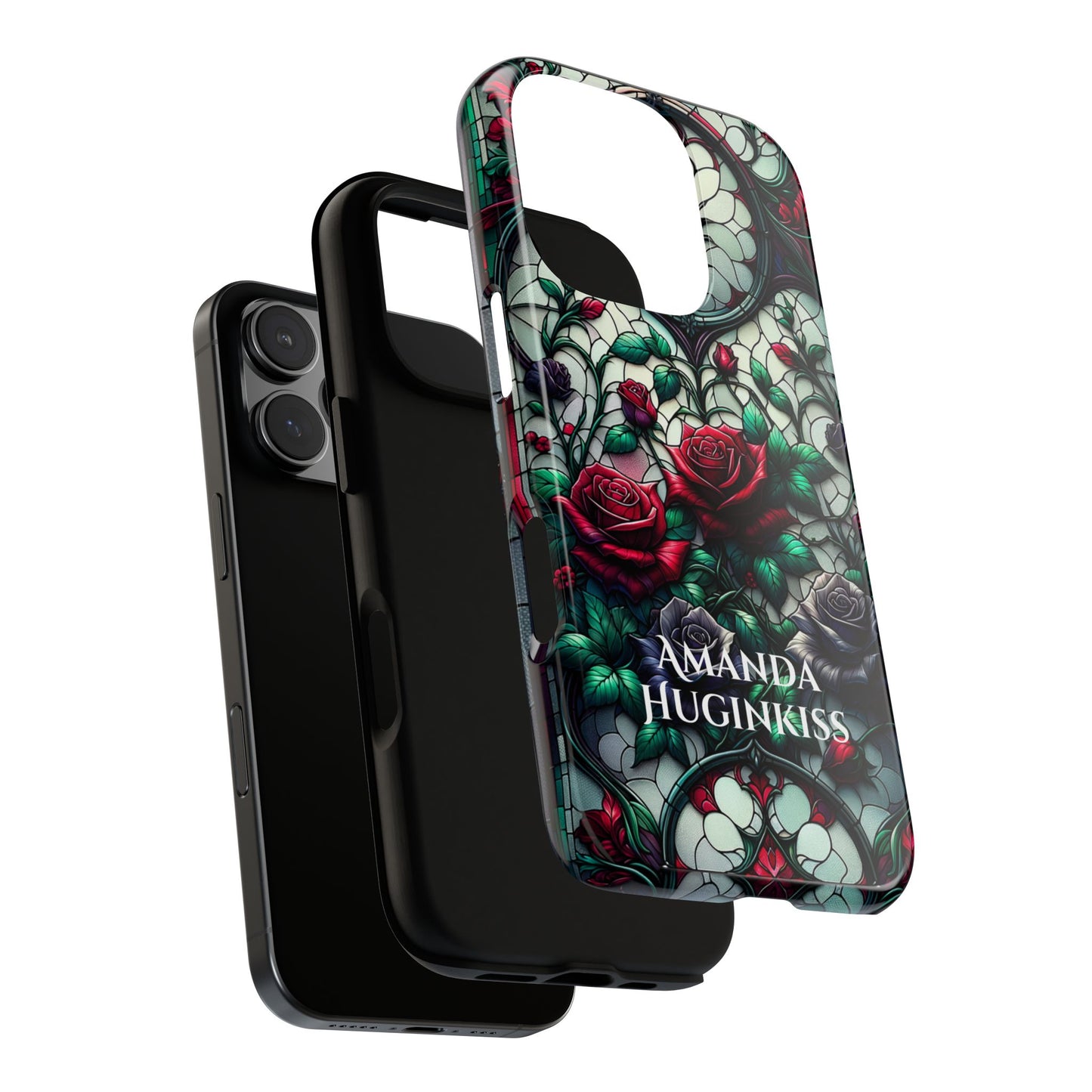 Cathedral Dawn Roses - Personalized Phone Case