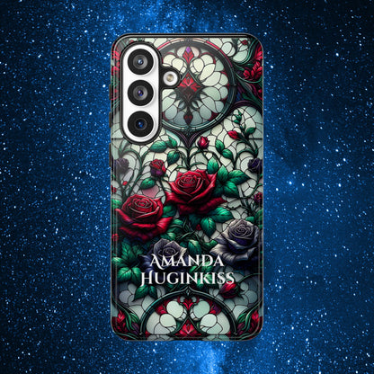 Cathedral Dawn Roses - Personalized Phone Case