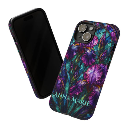 Cathedral Iris - Personalized Phone Case