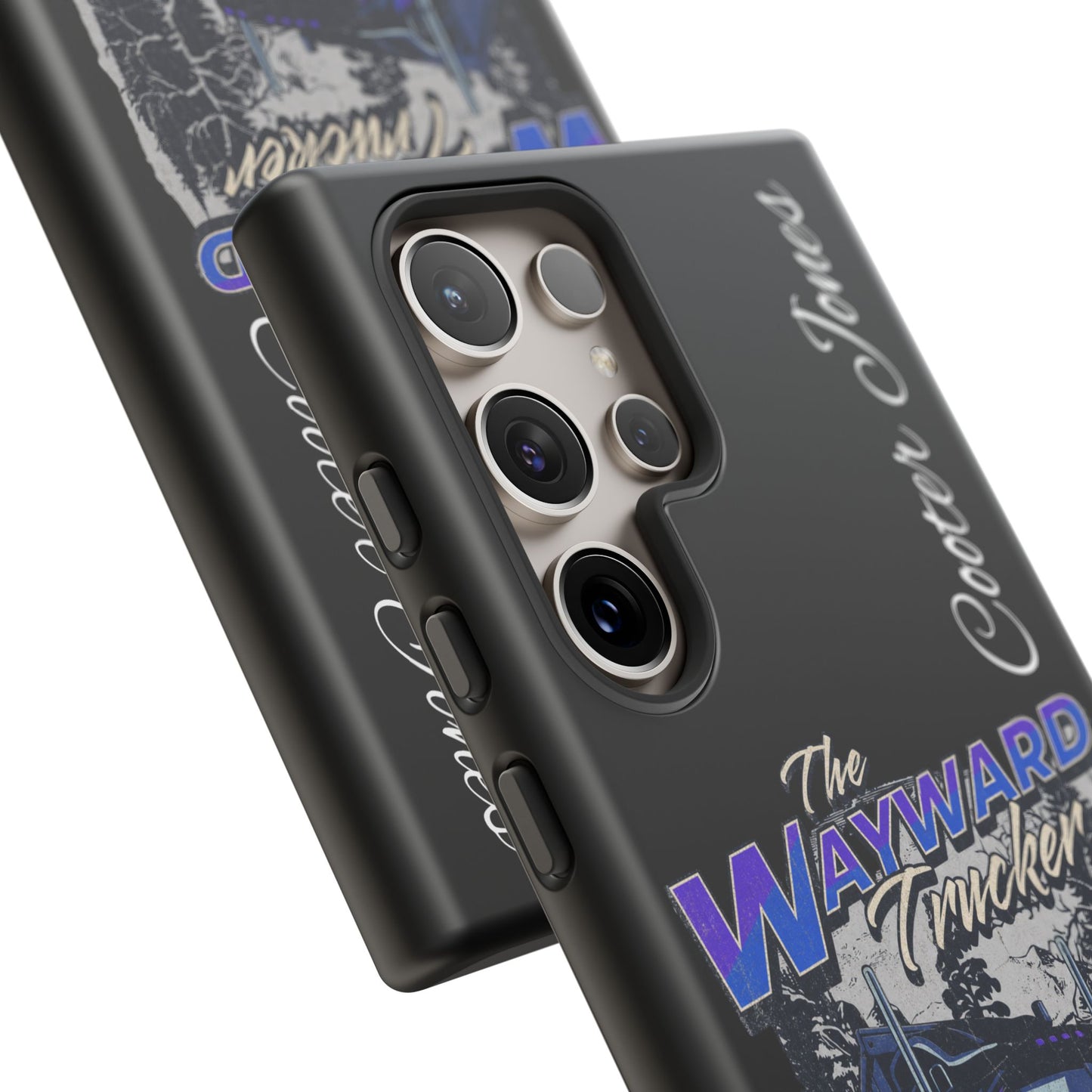 The Wayward Trucker™ Midnight Blue Edition— Personalized Phone Case