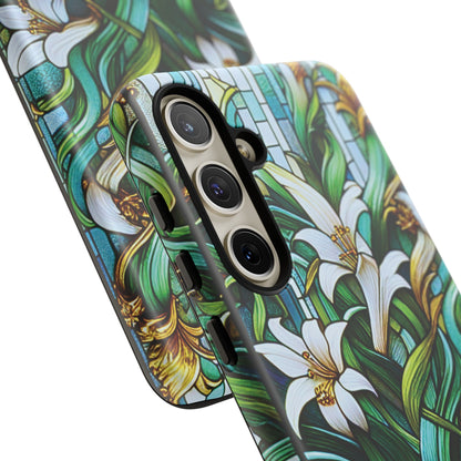Cathedral Lilies - Personalized Phone Case