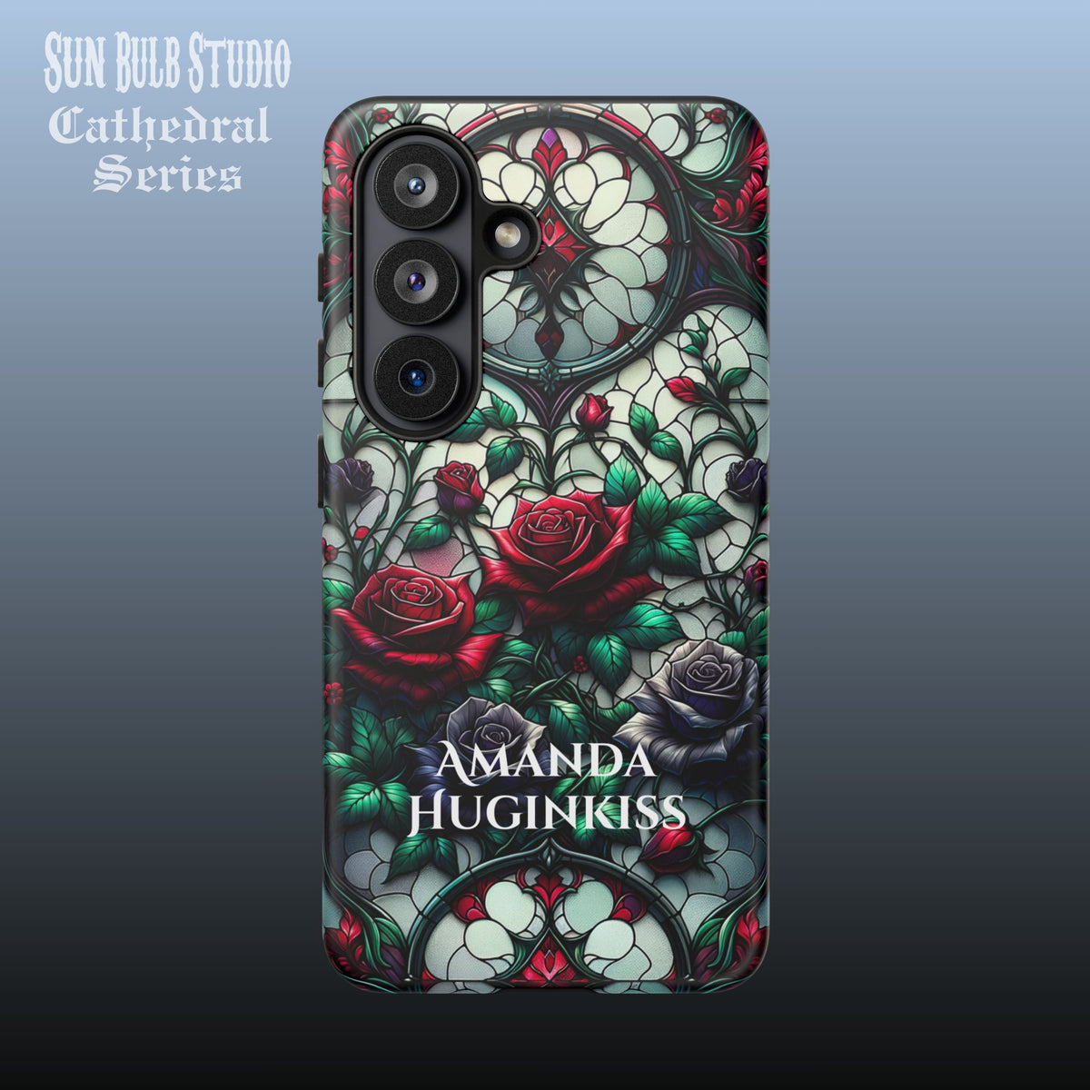 Cathedral Dawn Roses - Personalized Phone Case