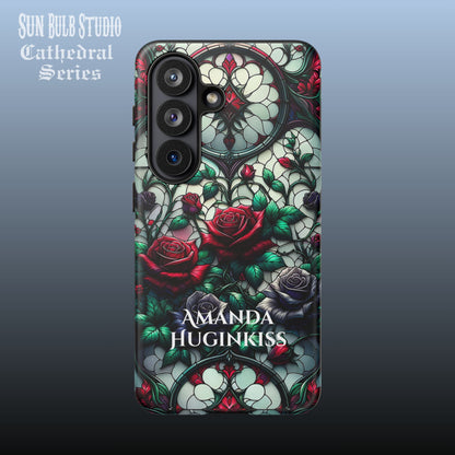 Cathedral Dawn Roses - Personalized Phone Case