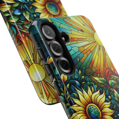 Cathedral Sunflowers - Personalized Phone Case