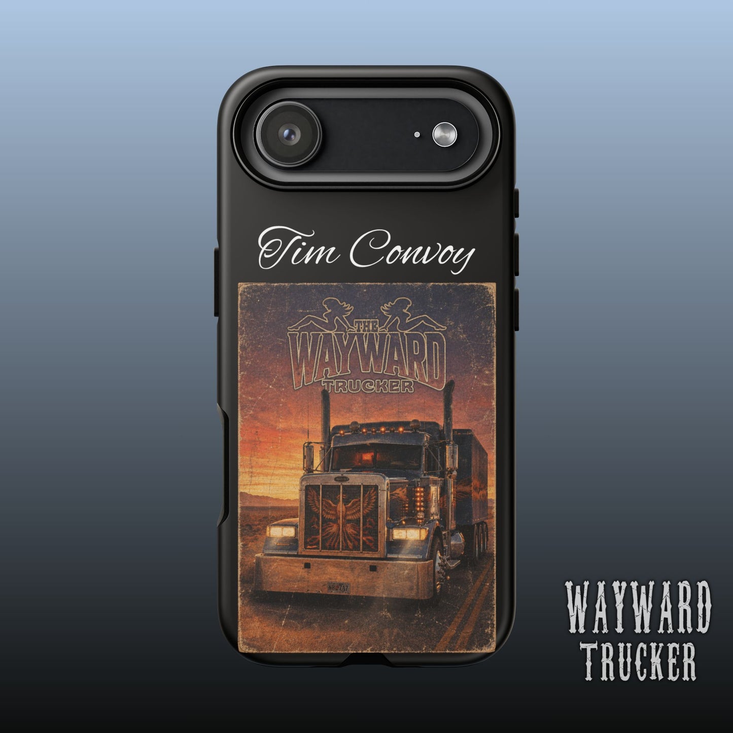 The Wayward Trucker™ Vintage Edition— Personalized Phone Case