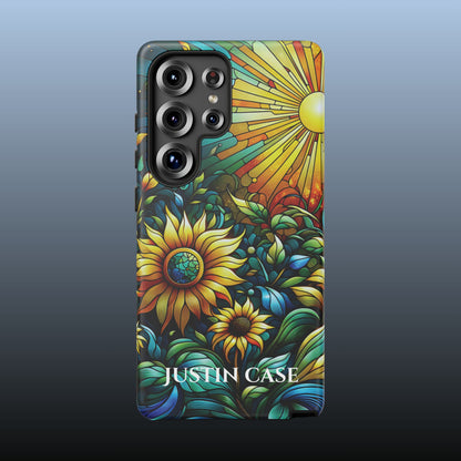 Cathedral Sunflowers - Personalized Phone Case