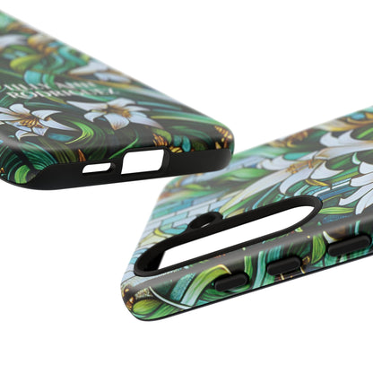 Cathedral Lilies - Personalized Phone Case