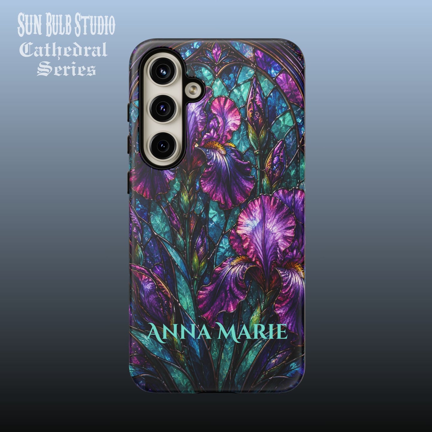 Cathedral Iris - Personalized Phone Case