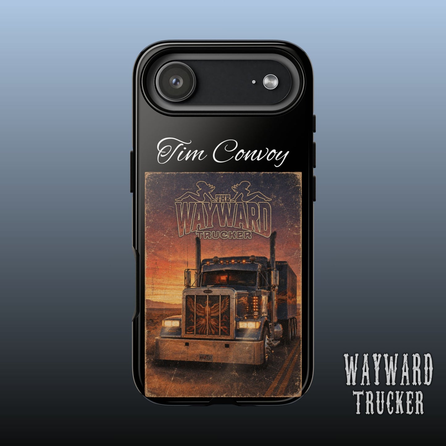 The Wayward Trucker™ Vintage Edition— Personalized Phone Case