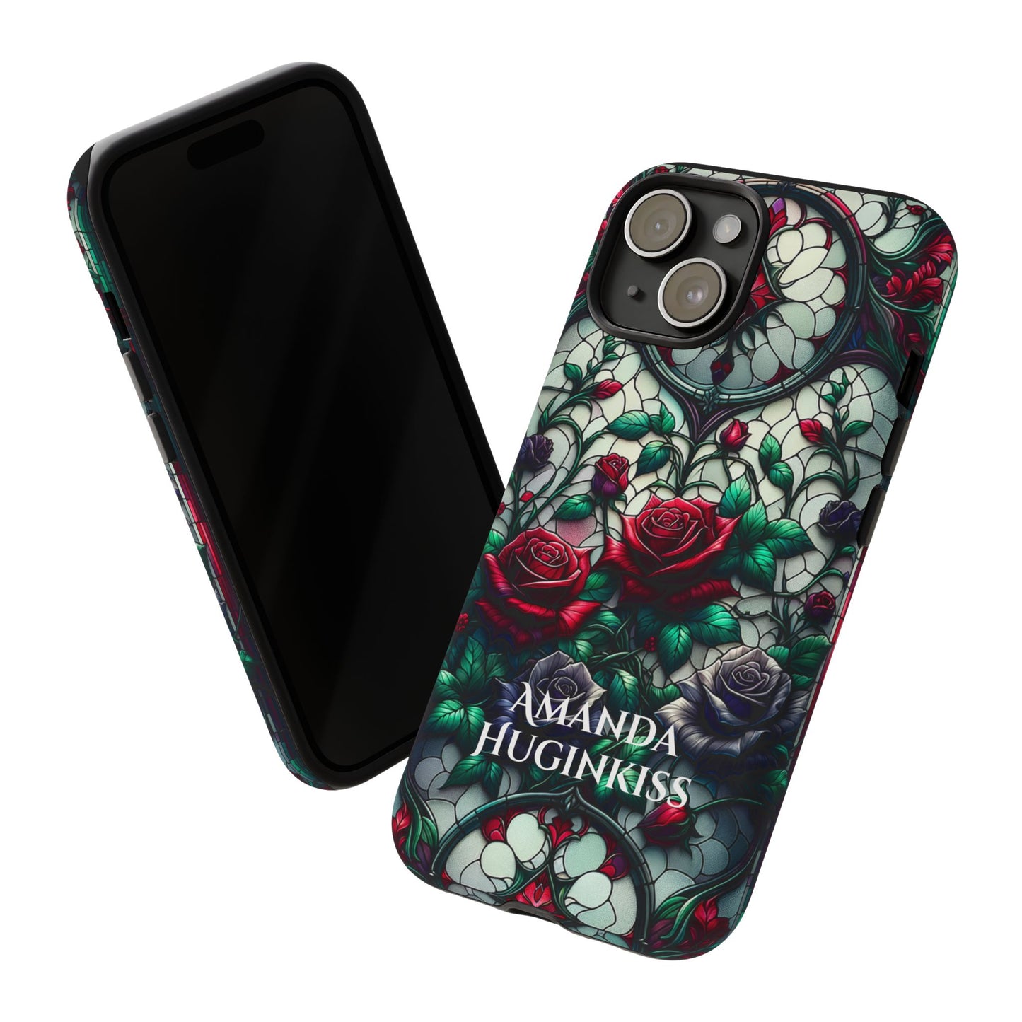 Cathedral Dawn Roses - Personalized Phone Case