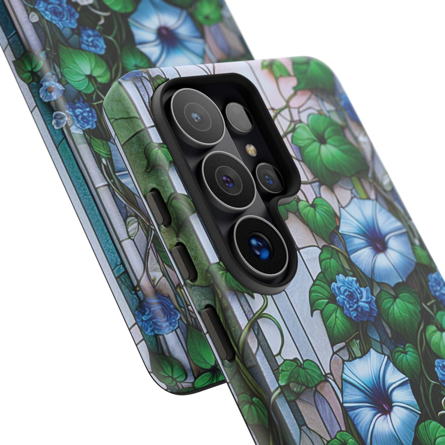 Cathedral Morning Glories - Personalized Phone Case