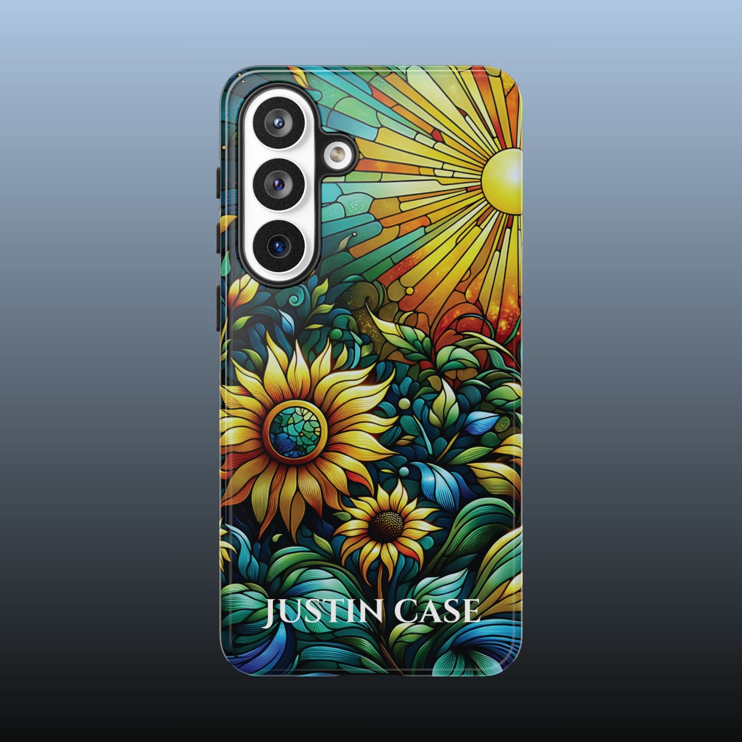 Cathedral Sunflowers - Personalized Phone Case