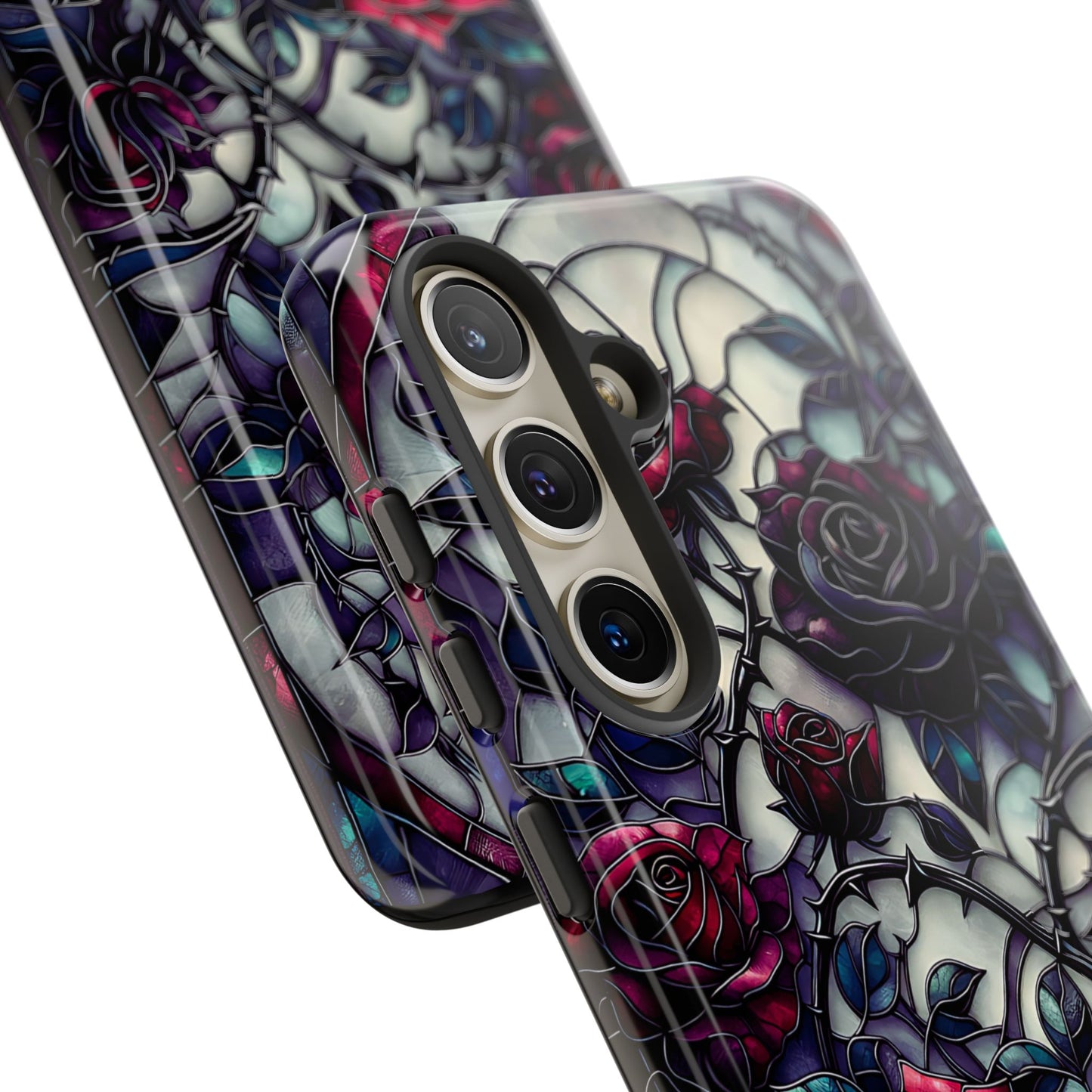 Cathedral Night Roses - Personalized Phone Case