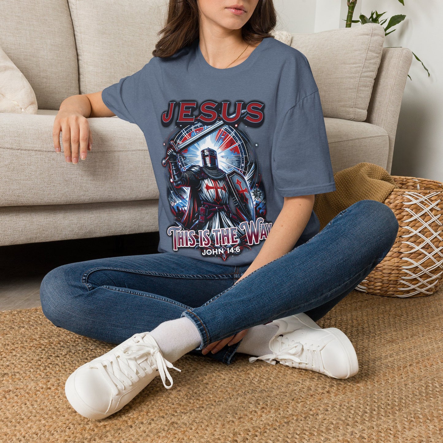Jesus – This Is the Way | Christian T-Shirt | John 14:6