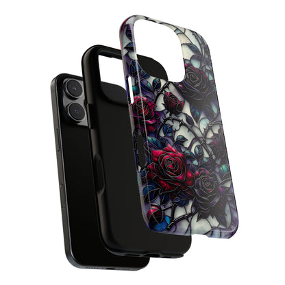 Cathedral Night Roses – Phone Case