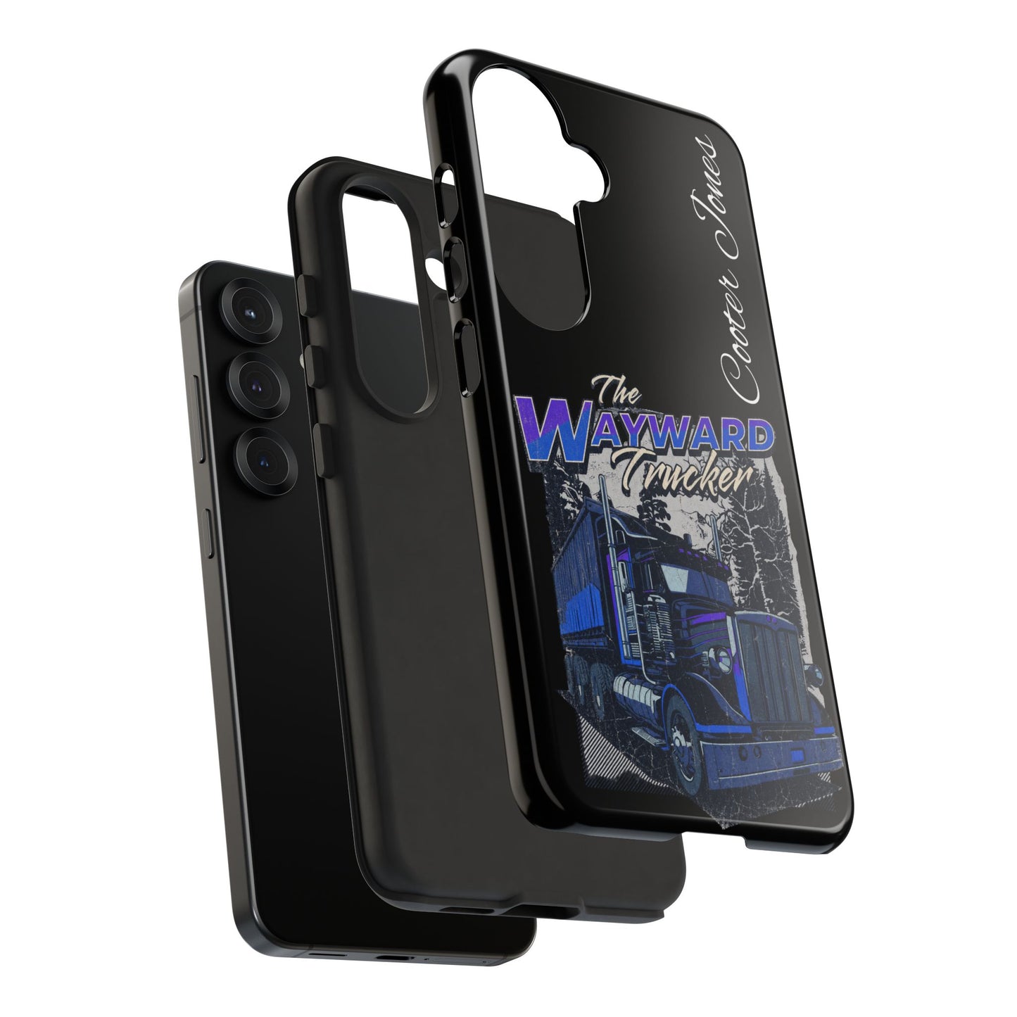 The Wayward Trucker™ Midnight Blue Edition— Personalized Phone Case