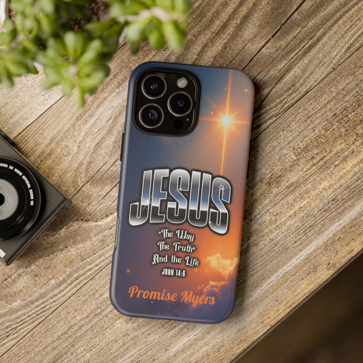 Jesus — The Way, The Truth & The Life — Personalized Phone Case