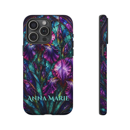 Cathedral Iris - Personalized Phone Case