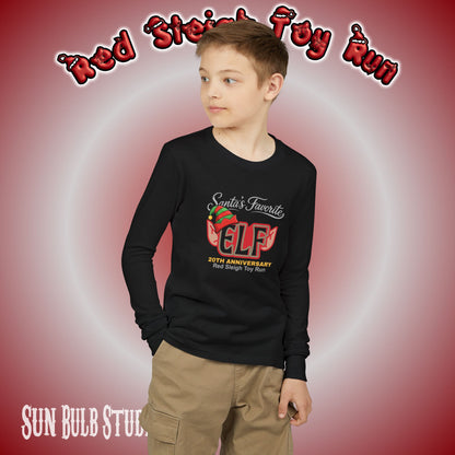 Santa’s Favorite ELF – Red (YOUTH Long Sleeve)