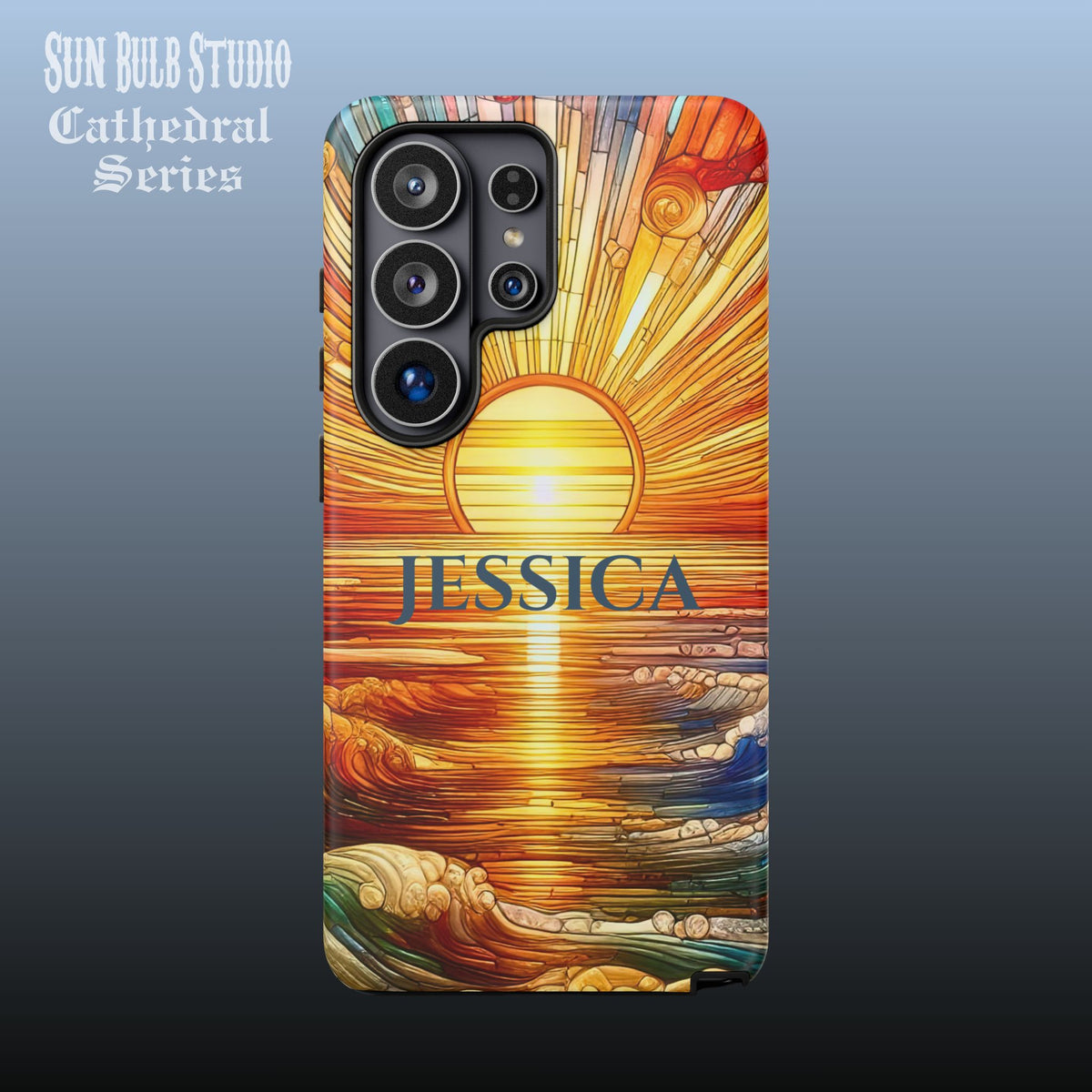 Cathedral Sunrise - Personalized Phone Case