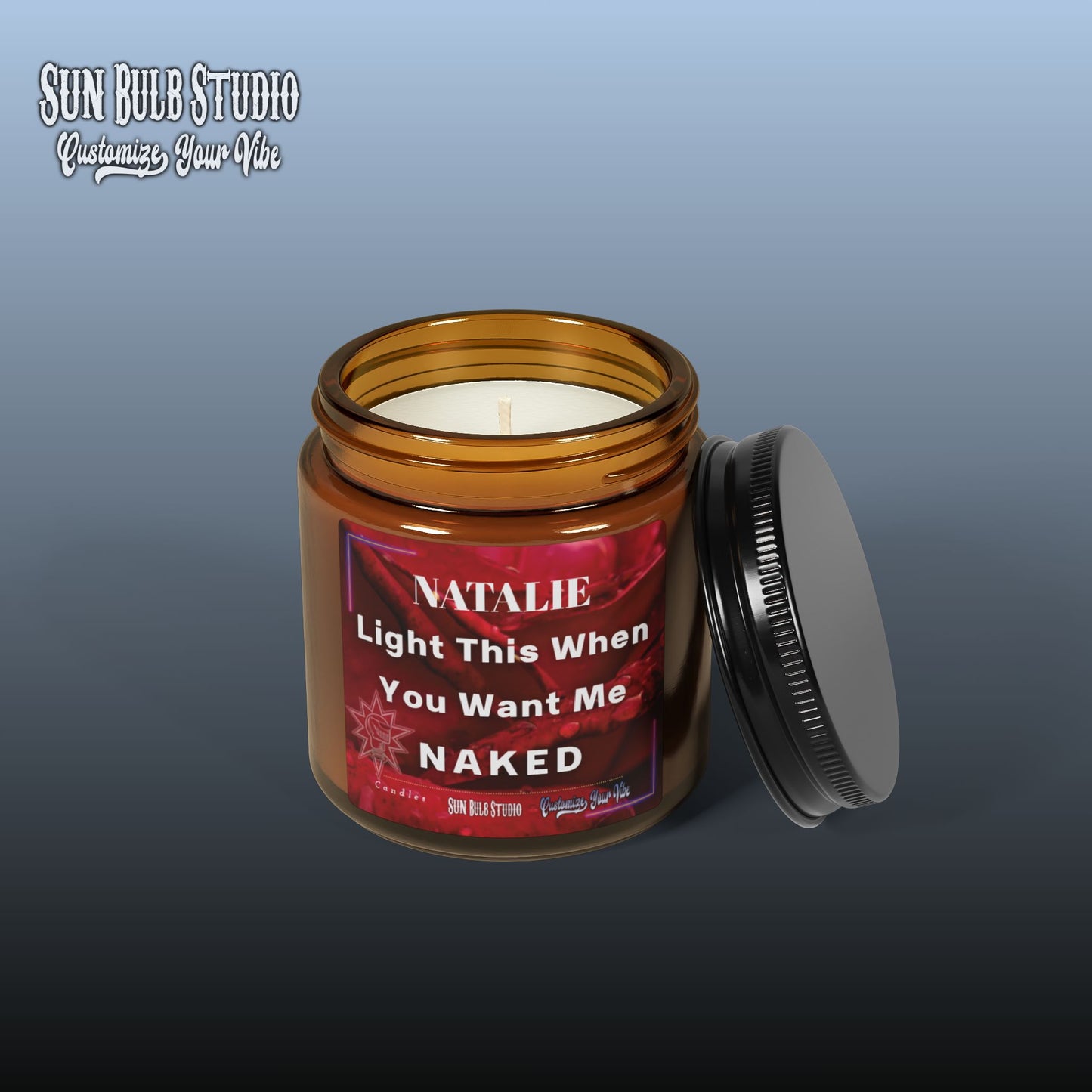 Customize Your Vibe™ Personalized Candle – Light This When You Want Me Naked