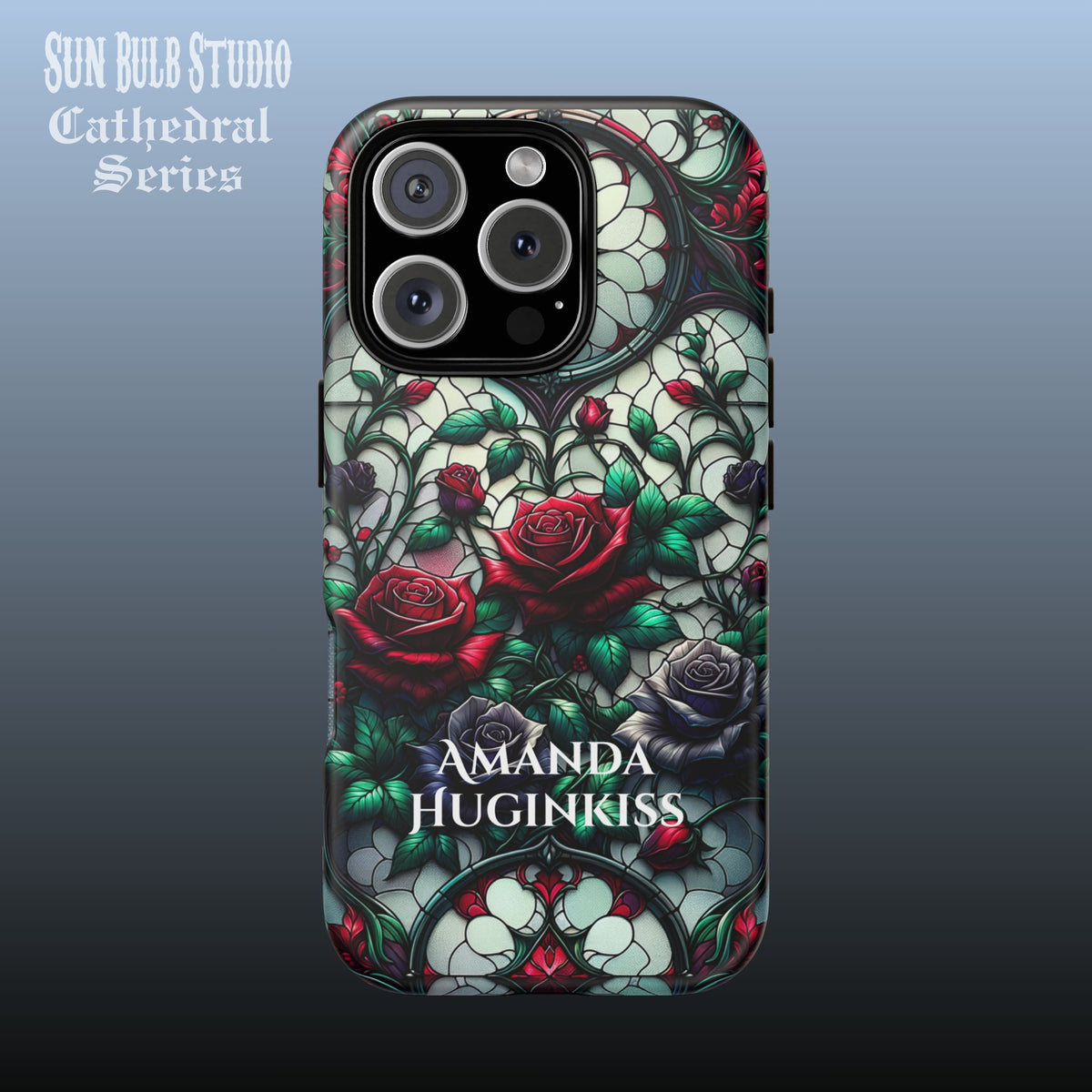 Cathedral Dawn Roses - Personalized Phone Case