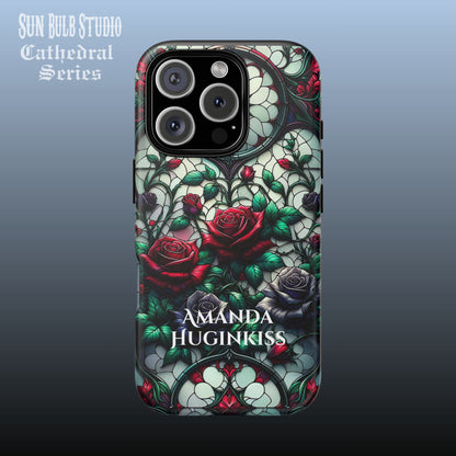 Cathedral Dawn Roses - Personalized Phone Case