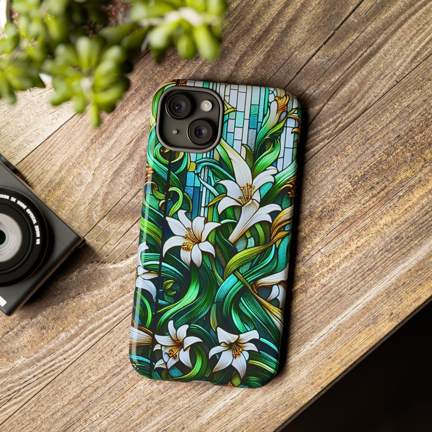 Cathedral Lilies – Phone Case