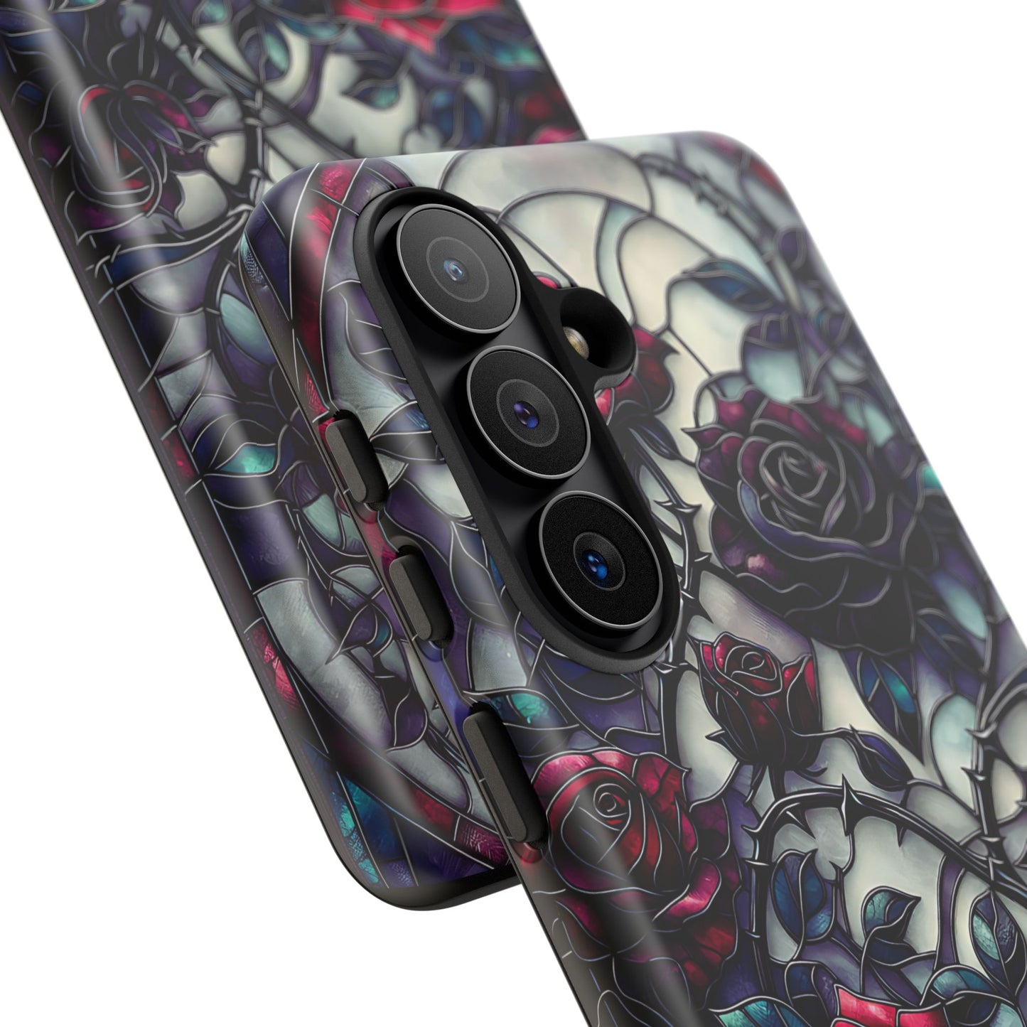 Cathedral Night Roses - Personalized Phone Case