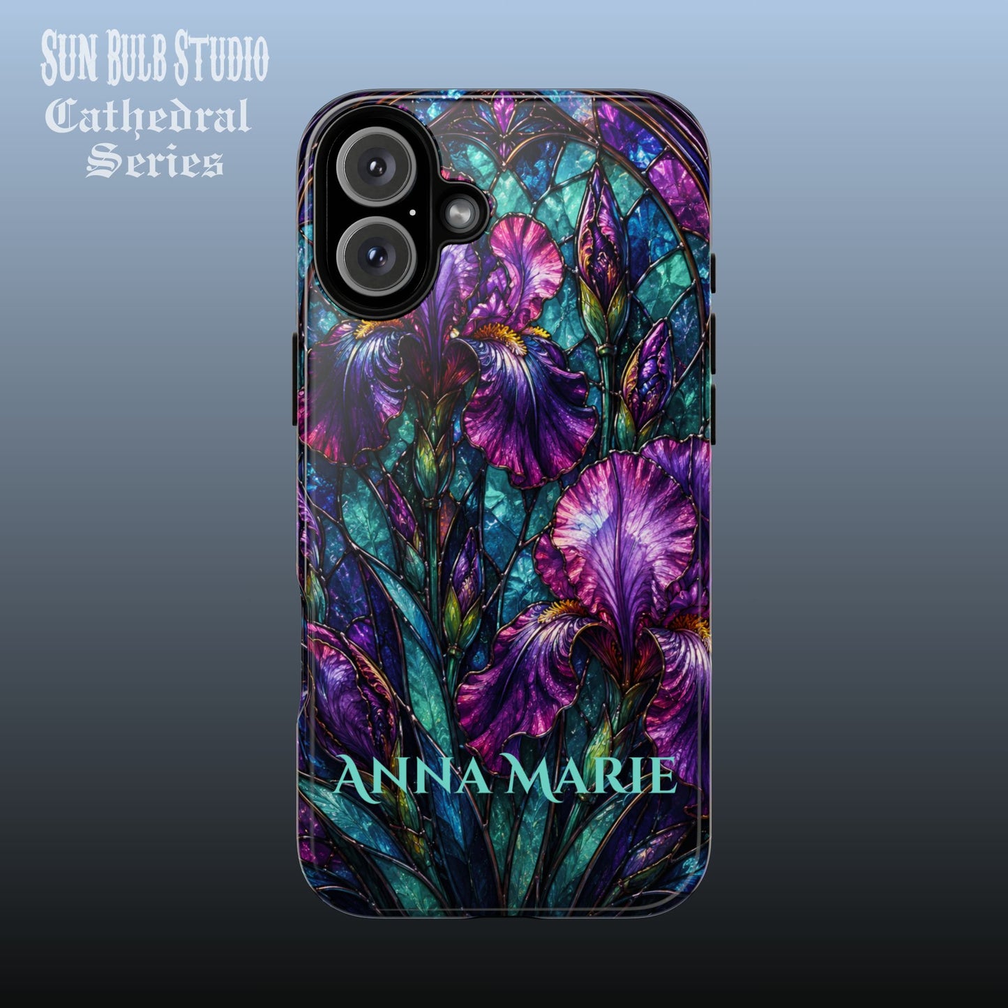 Cathedral Iris - Personalized Phone Case