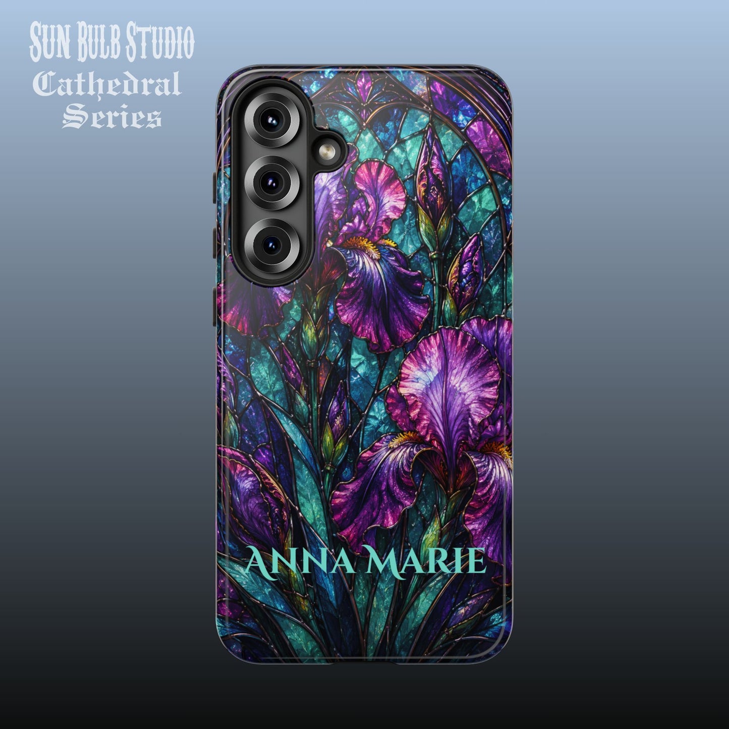 Cathedral Iris - Personalized Phone Case